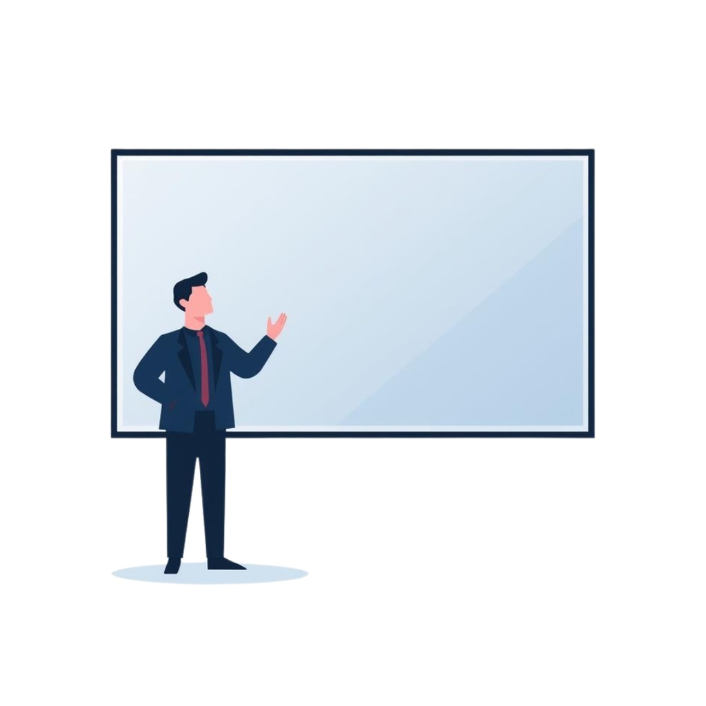 Business Scene Illustration Clipart – 9 PNG Set(ビジネスシーン・イラスト クリップアート 9点セット)