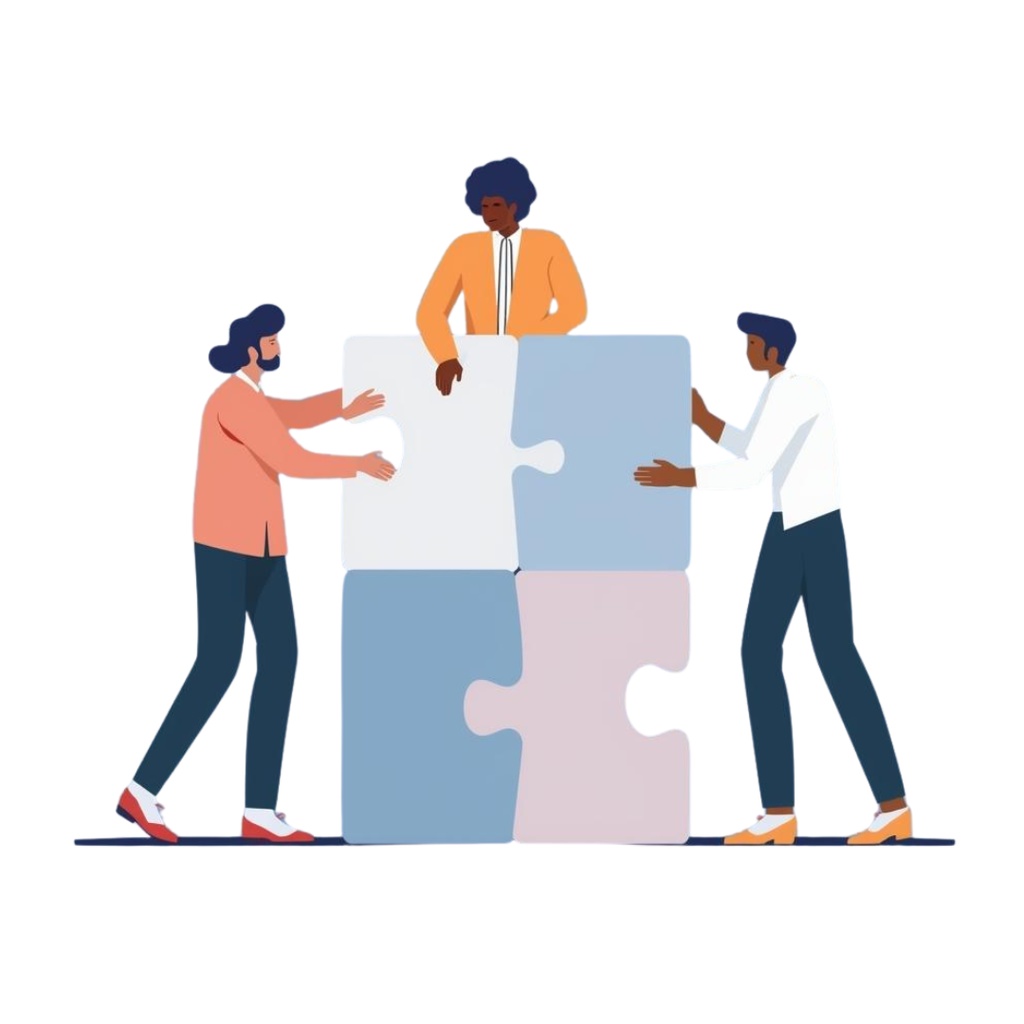 Business Scene Illustration Clipart – 9 PNG Set(ビジネスシーン・イラスト クリップアート 9点セット)