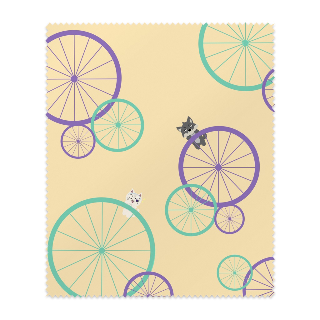 東荒モチーフメガネ拭き