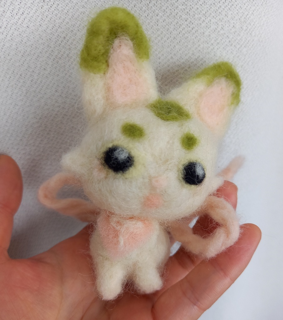 【羊毛フェルト】まめのすけ
