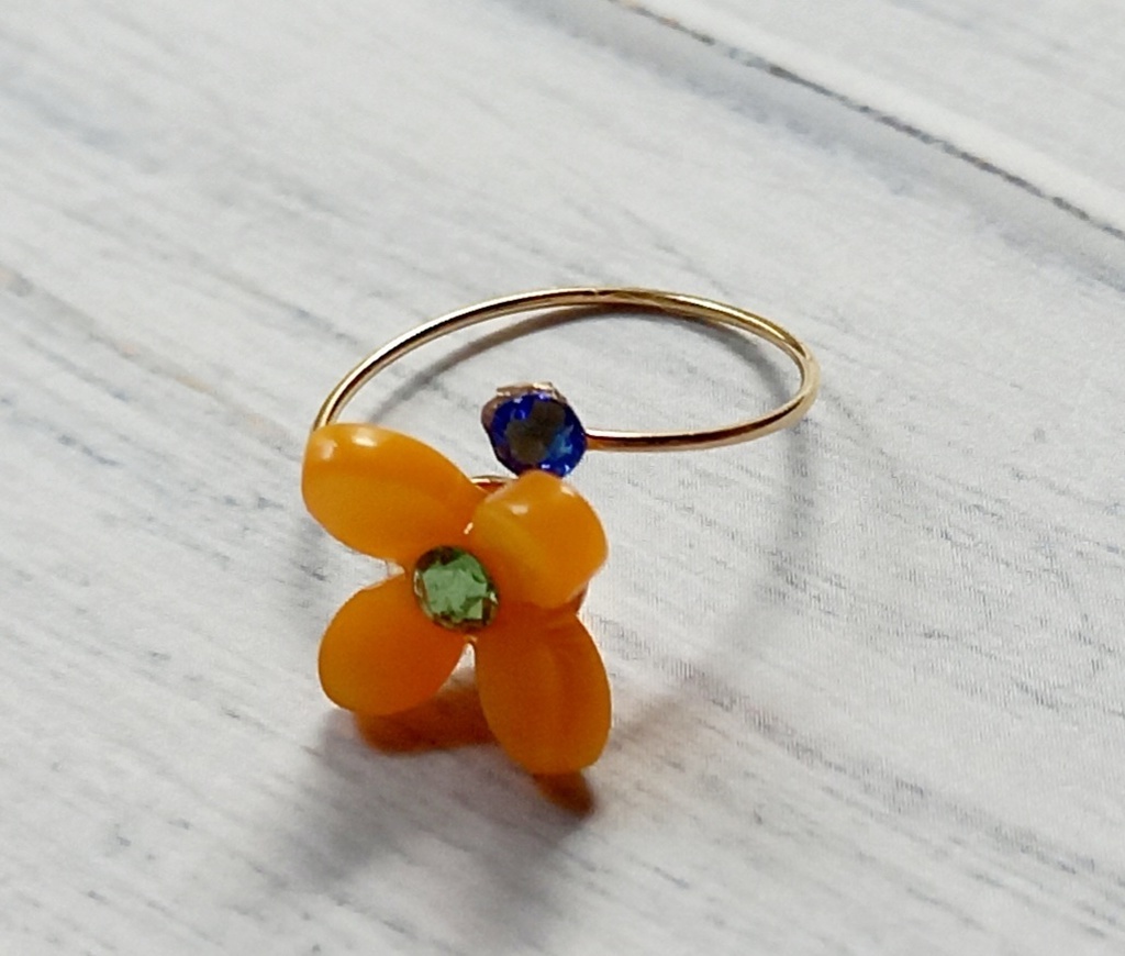 刀剣男士イメージ 小花のリング