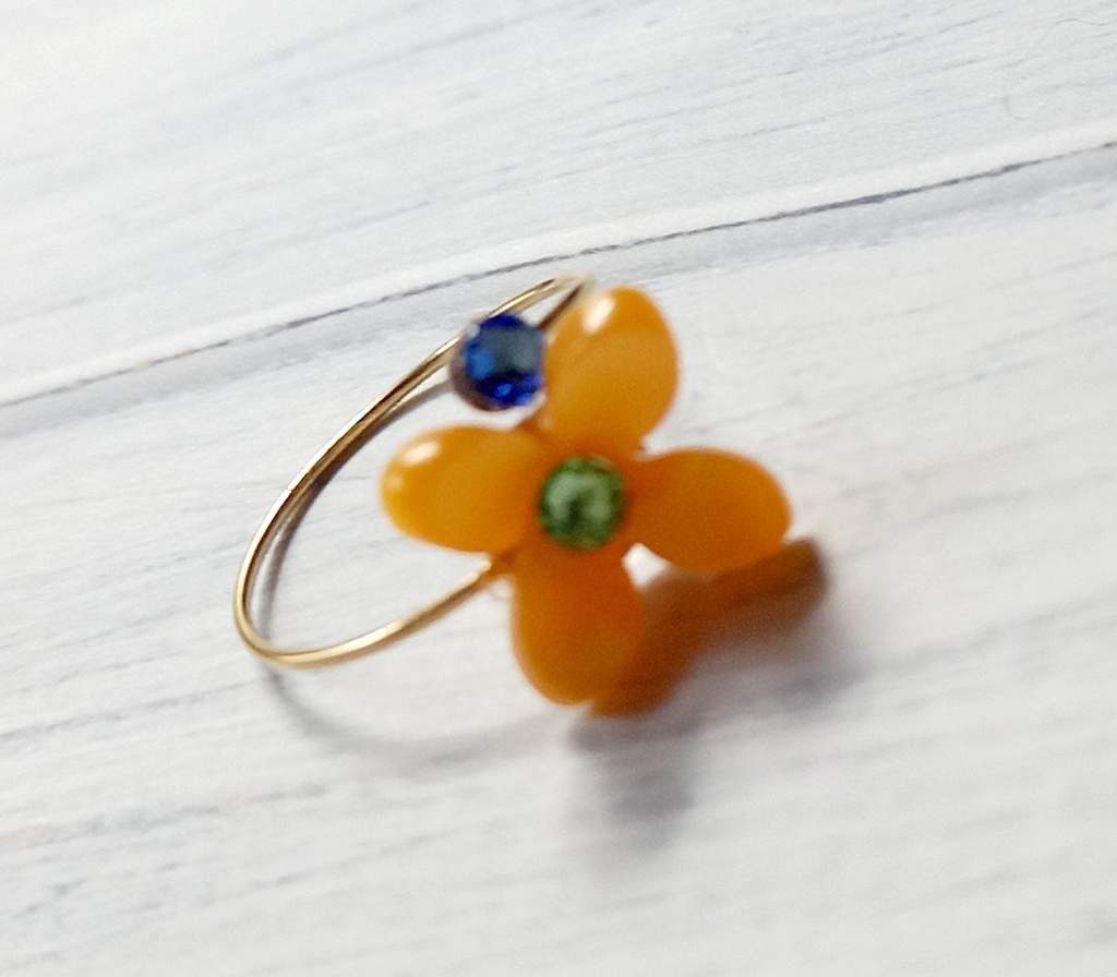 刀剣男士イメージ 小花のリング