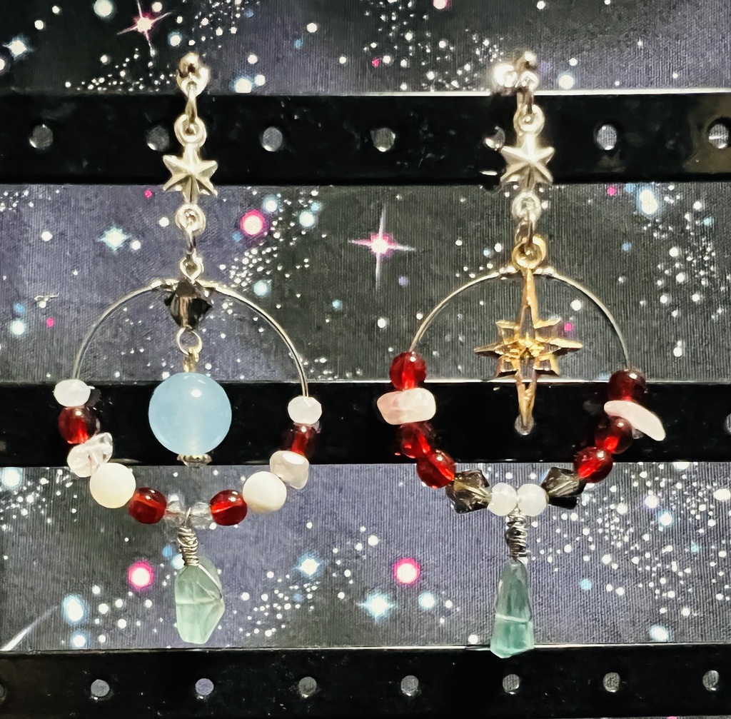 銀のイヤリング