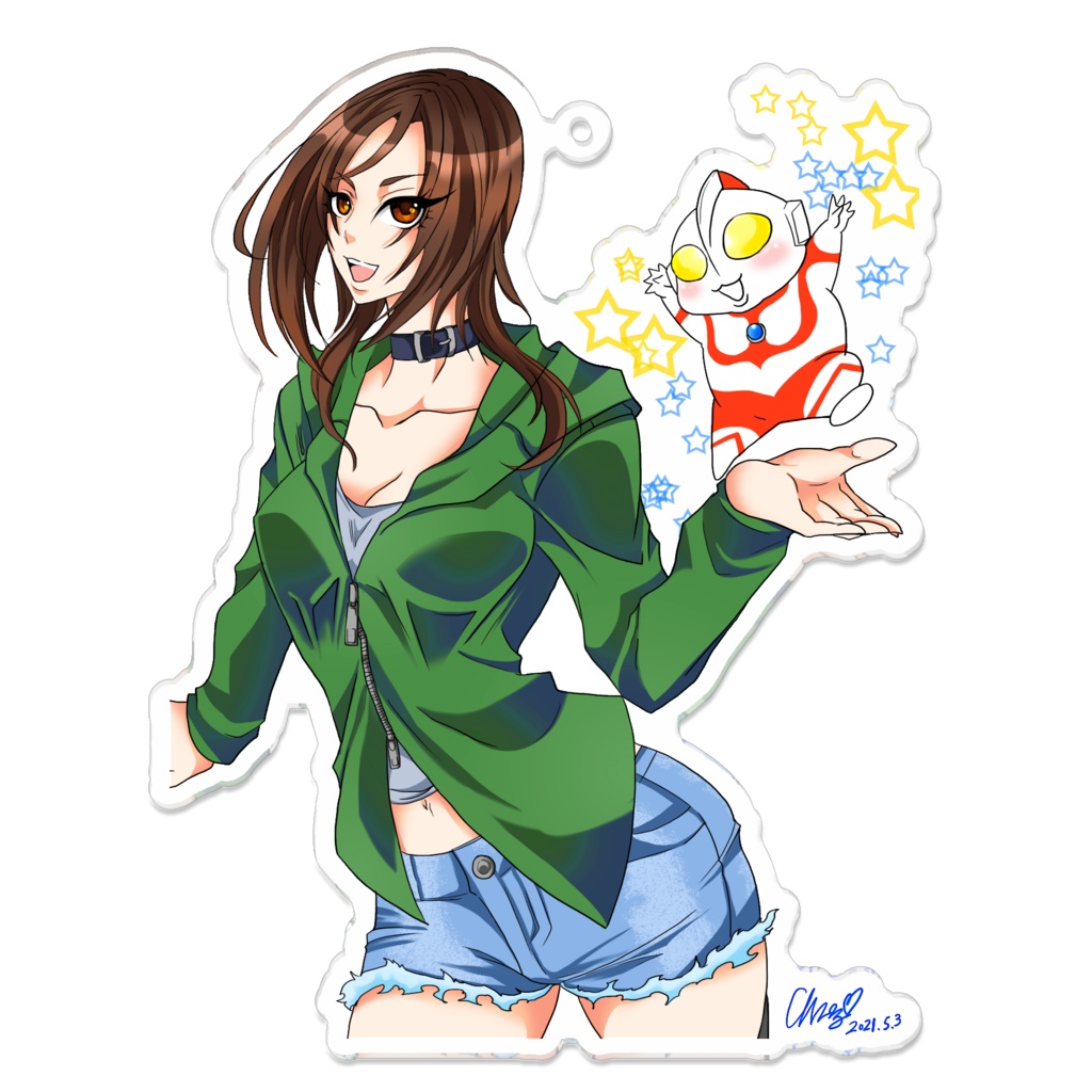 ウルトラ絆ファイトキーホルダー