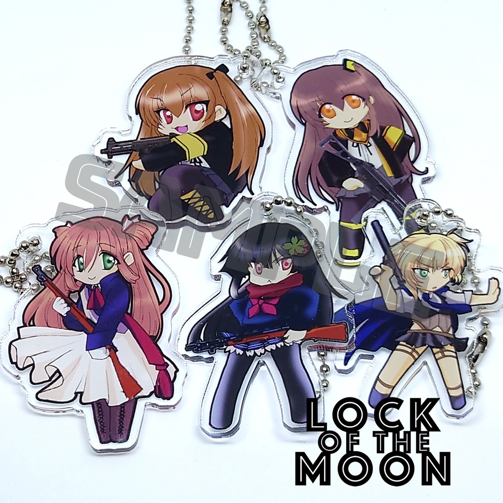 ドルフロ アクリルキーホルダー5種セット Lock Of The Moon Booth