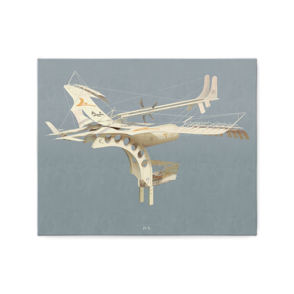 飛び続ける飛行機4