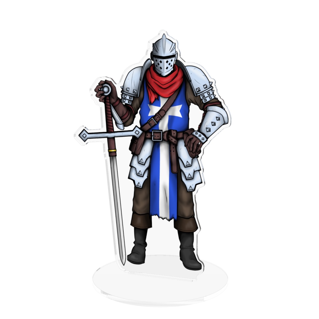 クルセイダー アクリルスタンド(Darkest Dungeon)