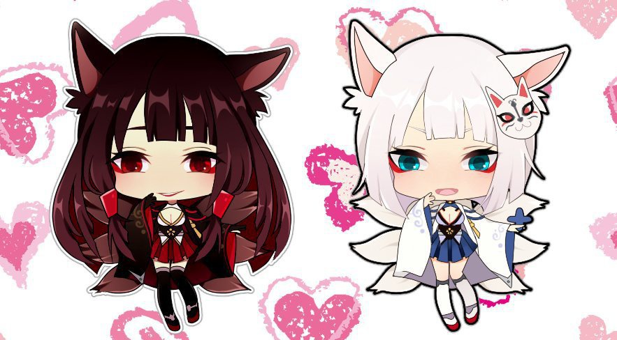 赤城 加賀 缶バッチストラップセット Le Zizi Booth