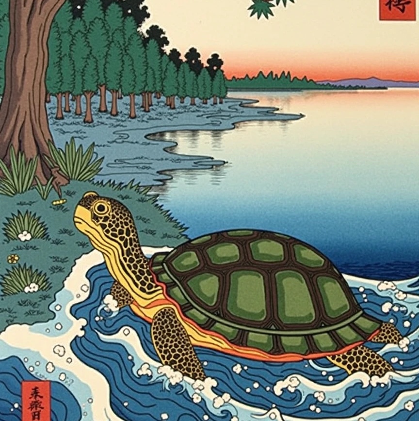 亀　~ukiyo-e~