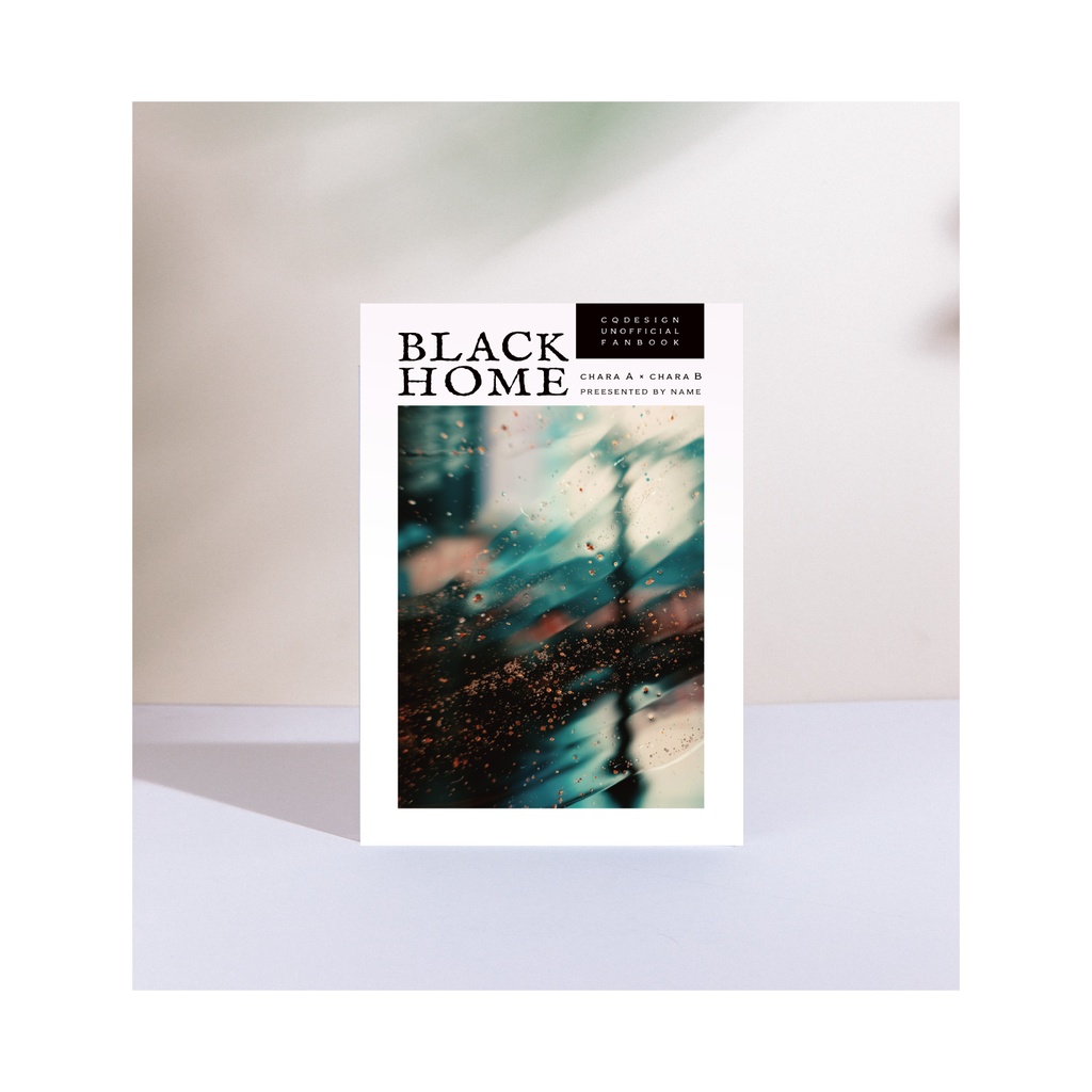 【A5/A6(文庫)/B6対応】印刷用同人誌表紙 NO.001