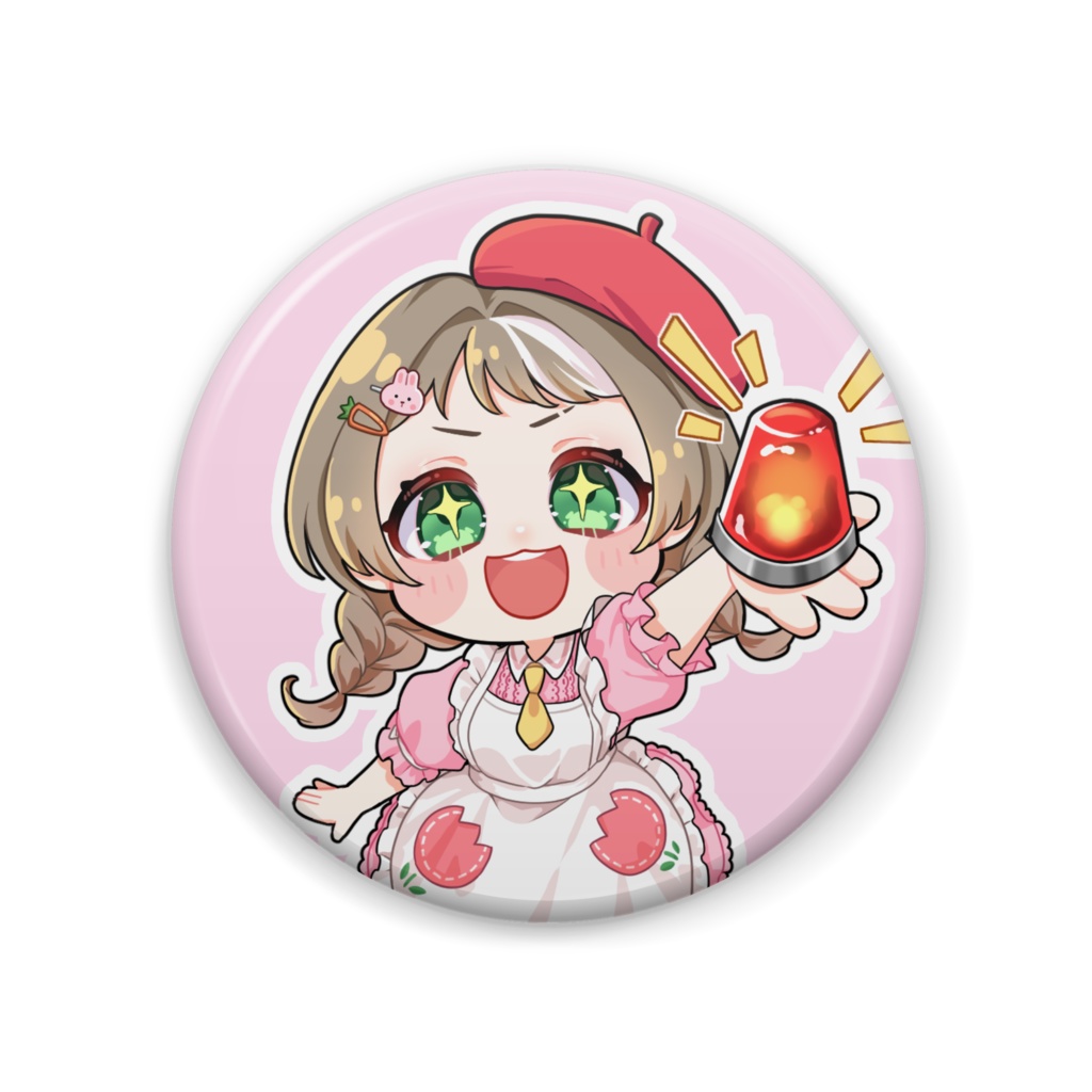 美空みく缶バッジ キュイン!キュイン!