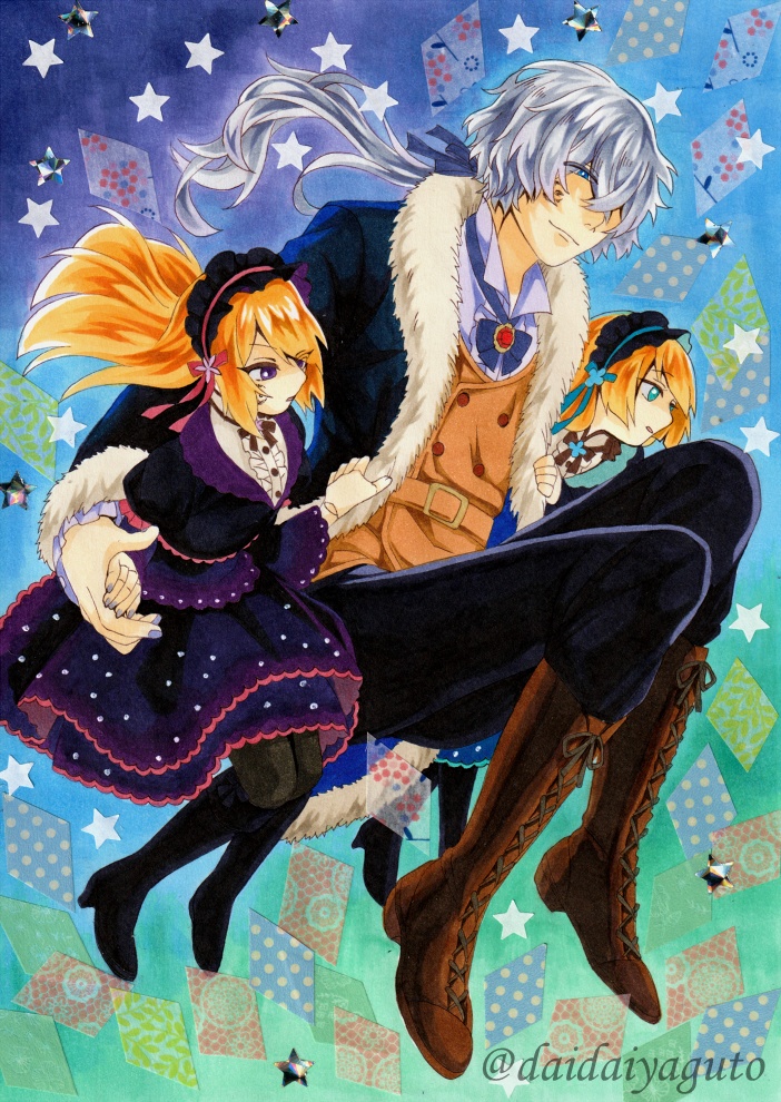 ポストカード　Romanトリオ・ノエノエセット