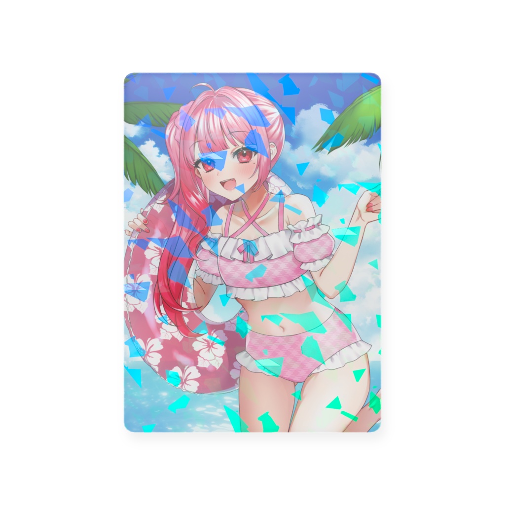✨🌺夏の思い出🌺✨両面トレカ