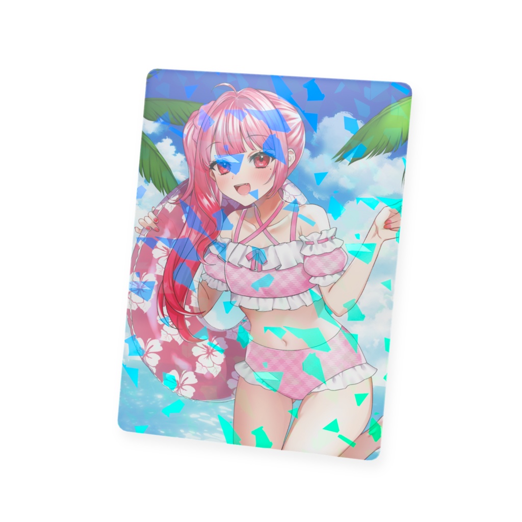 ✨🌺夏の思い出🌺✨両面トレカ