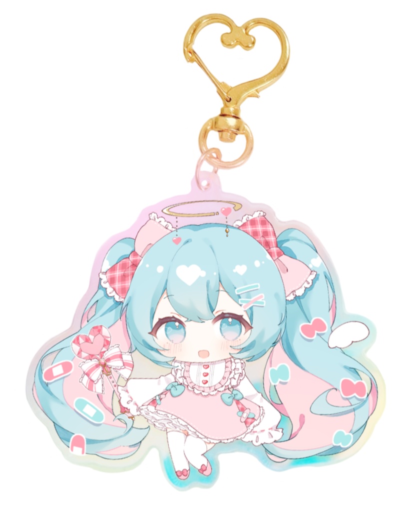 てんしミクさんアクキー