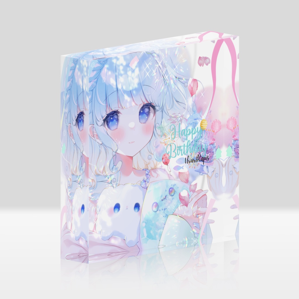 雲瑠璃ラピスお誕生日グッズ2022　アクリルブロック