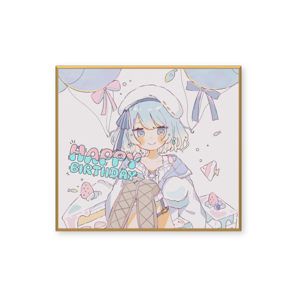 生誕祭グッズ 色紙 / UruriRapis Goods - colored paper