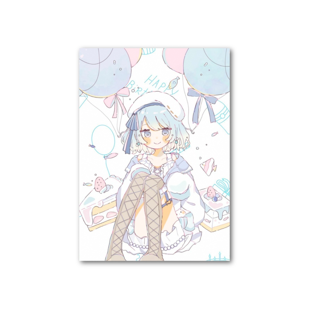 生誕祭グッズ フォト風カード / UruriRapis Goods - Card