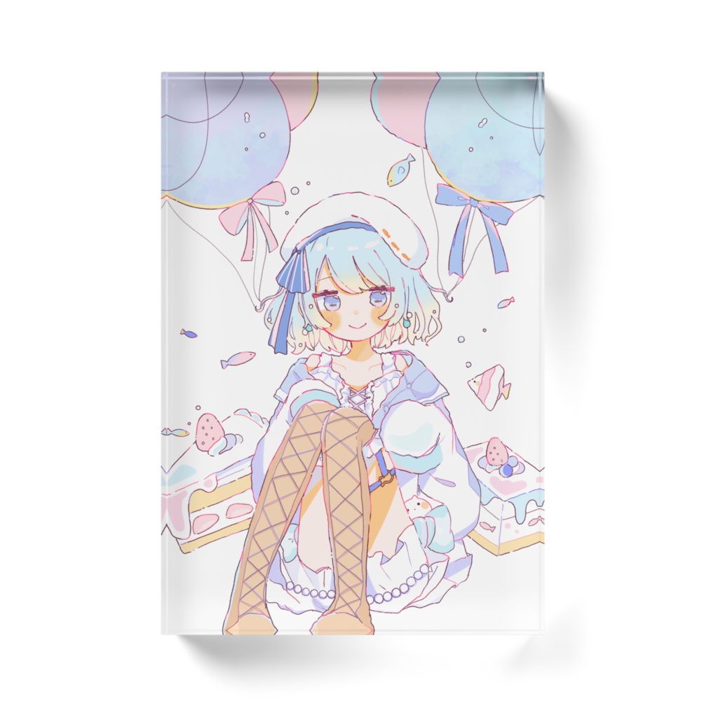 生誕祭グッズ アクリルブロック / UruriRapis Goods - AcrylicBlock