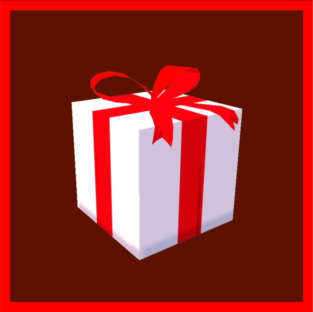 【VRC対応】プレゼントボックスから飛び出すエモート