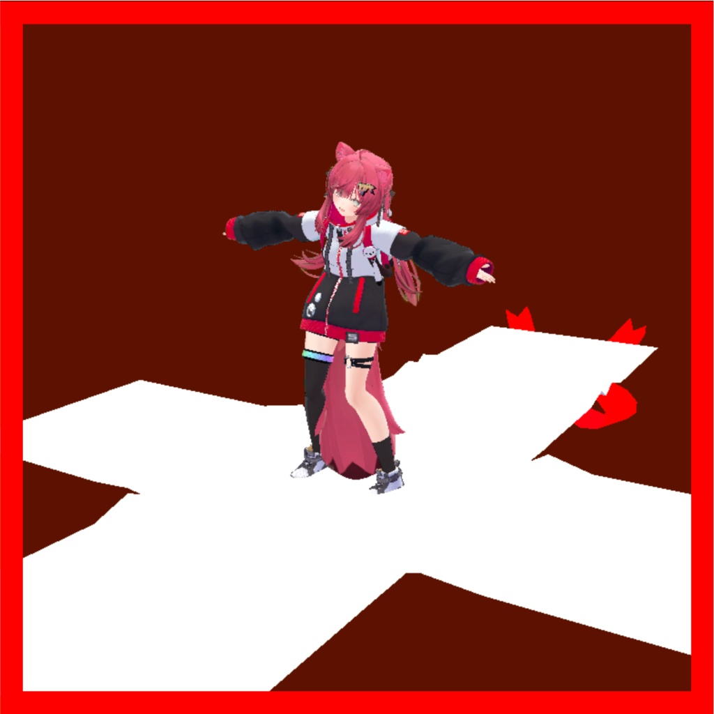 【VRC対応】プレゼントボックスから飛び出すエモート