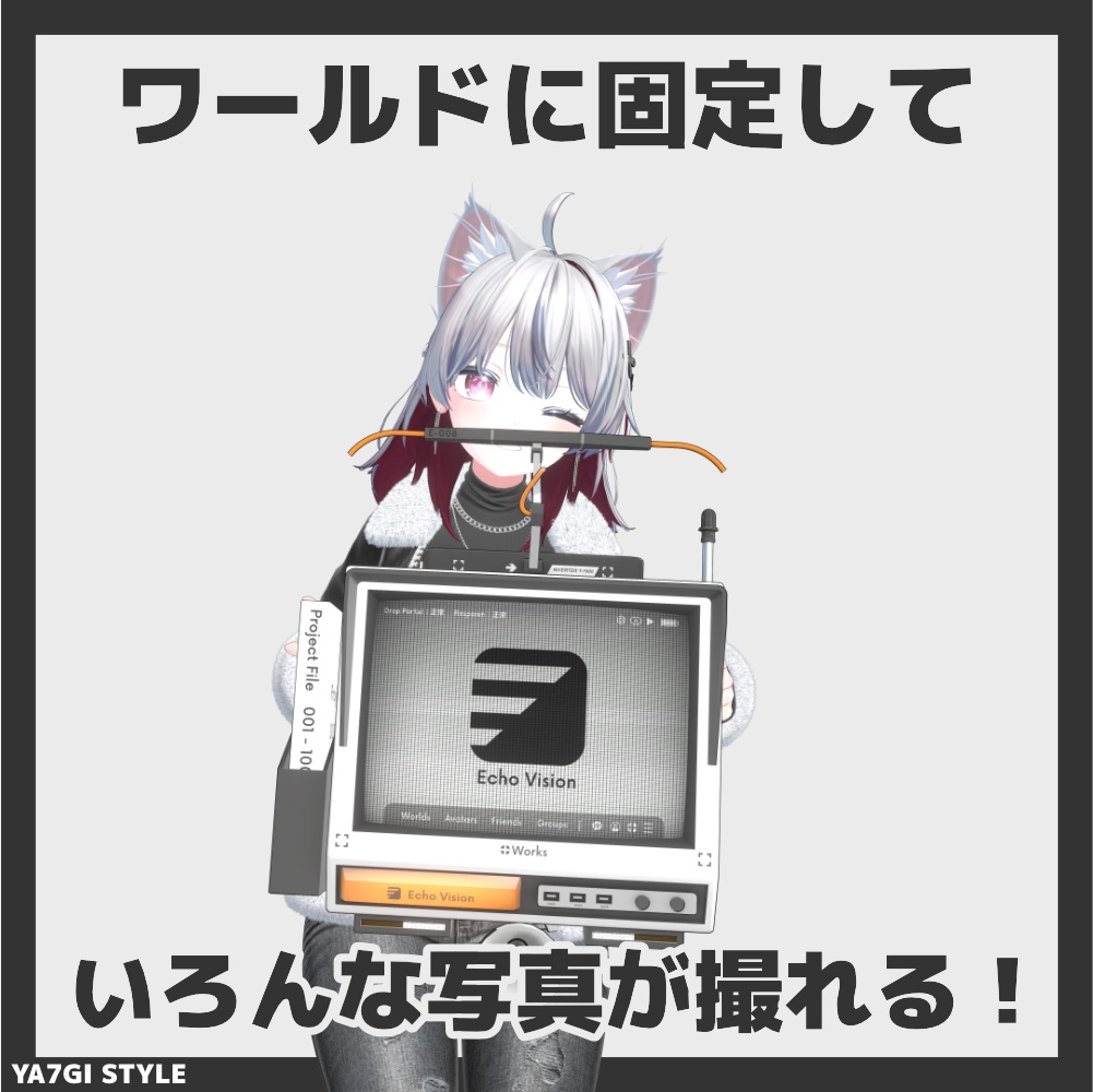 Echo Vision Drone ワールド固定ギミック