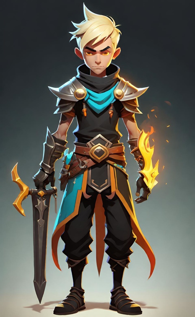 Flameblade Warrior
