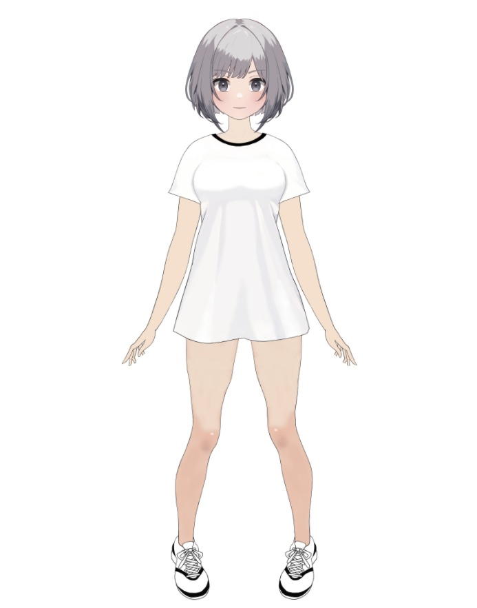 【Live2D】休日の女性