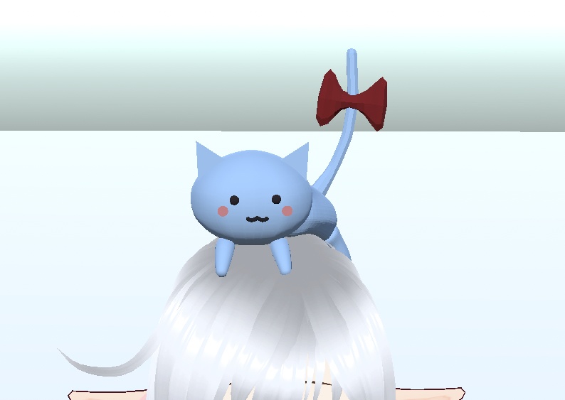 たれ猫(青)
