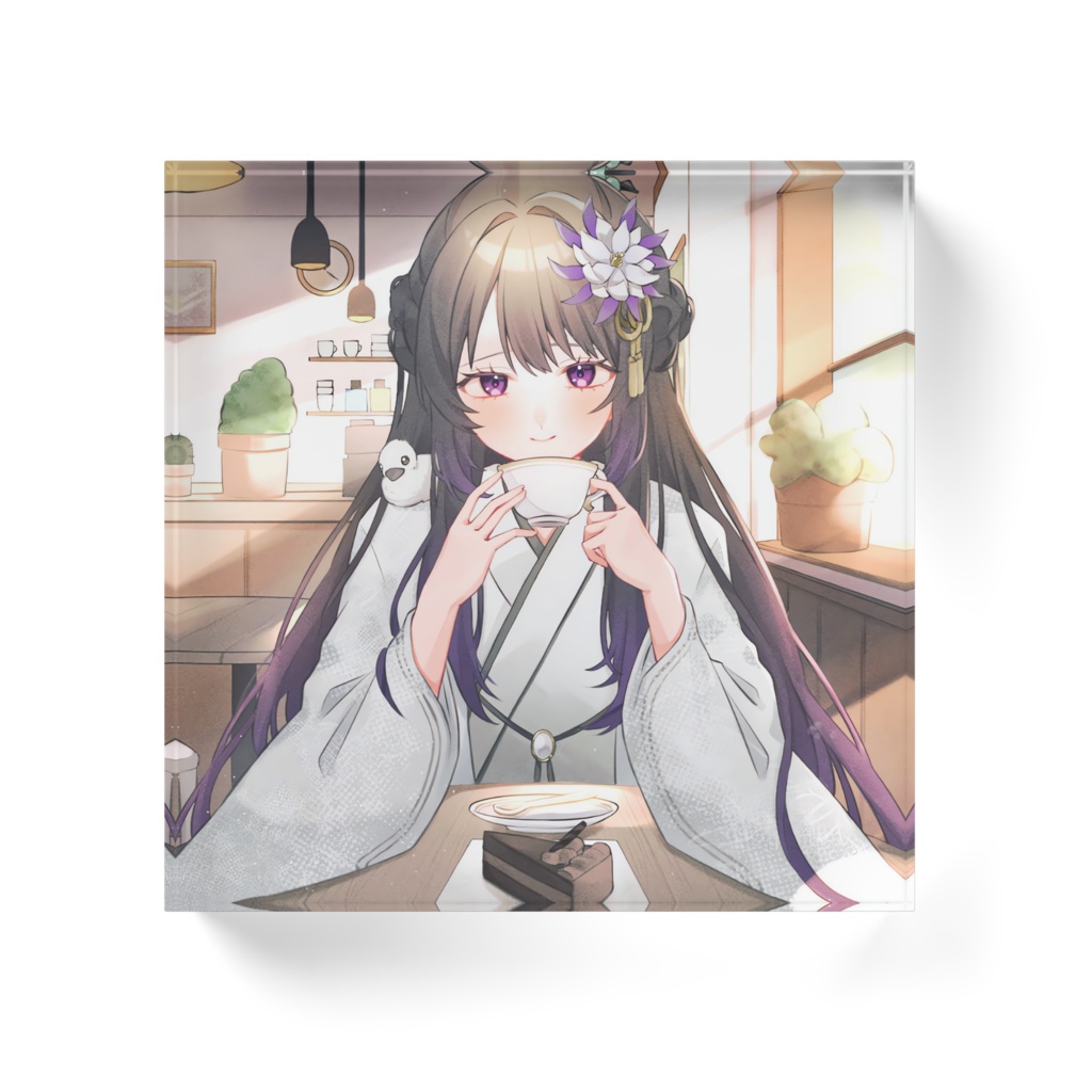 【月下かなで】アクリルブロック / バレンタインデーグッズ 2026