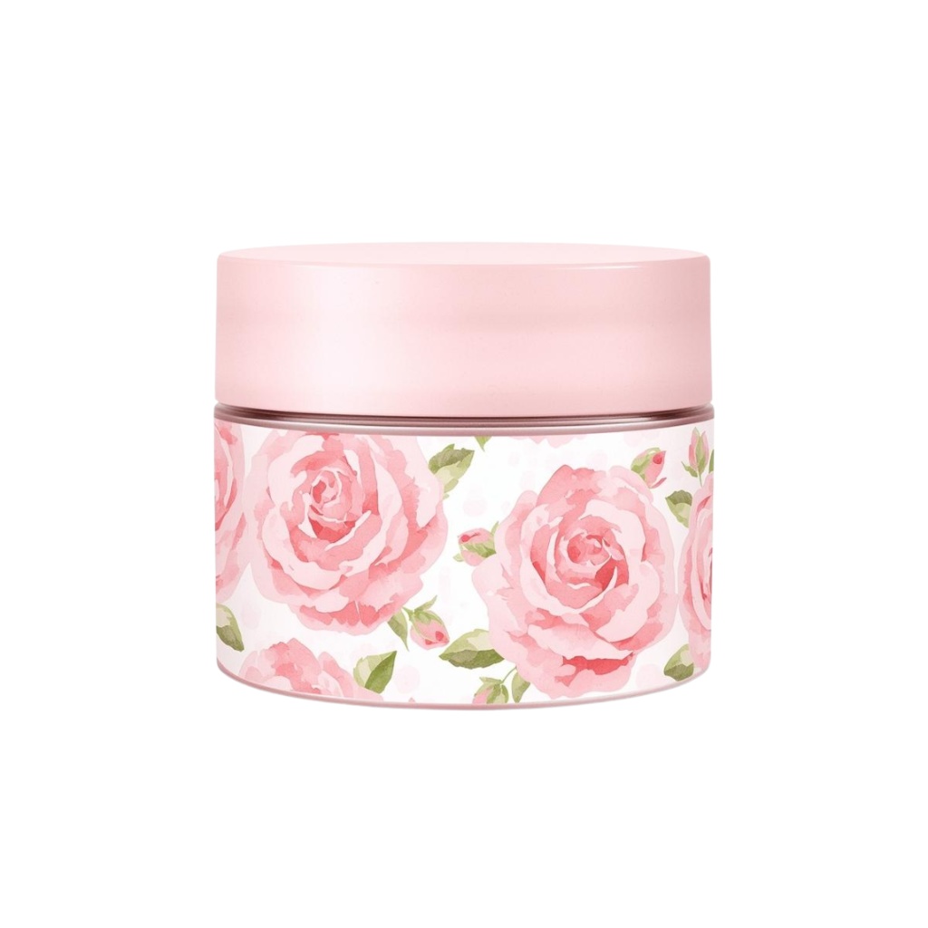 【薔薇模様コスメ】水彩アンティーク風クリップアート17点セット | PNG背景透過