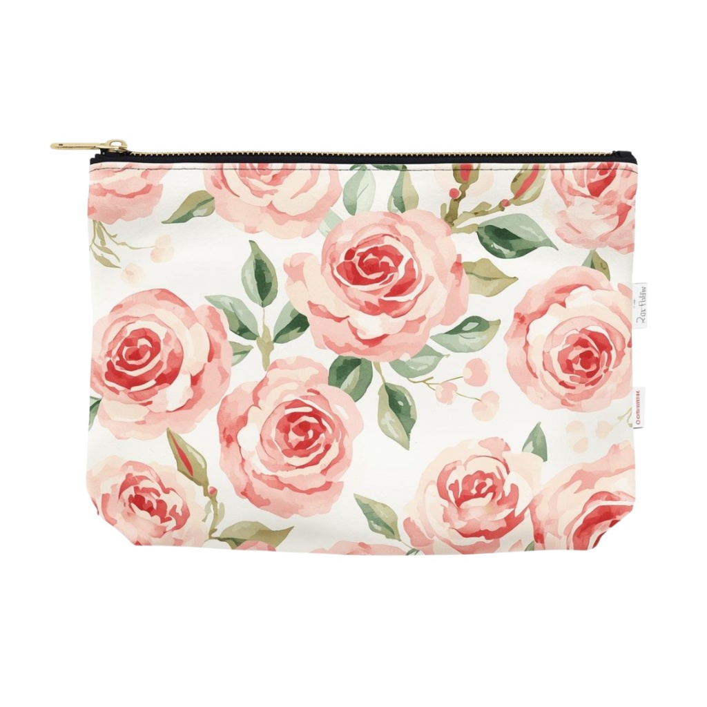 【薔薇模様コスメ】水彩アンティーク風クリップアート17点セット | PNG背景透過