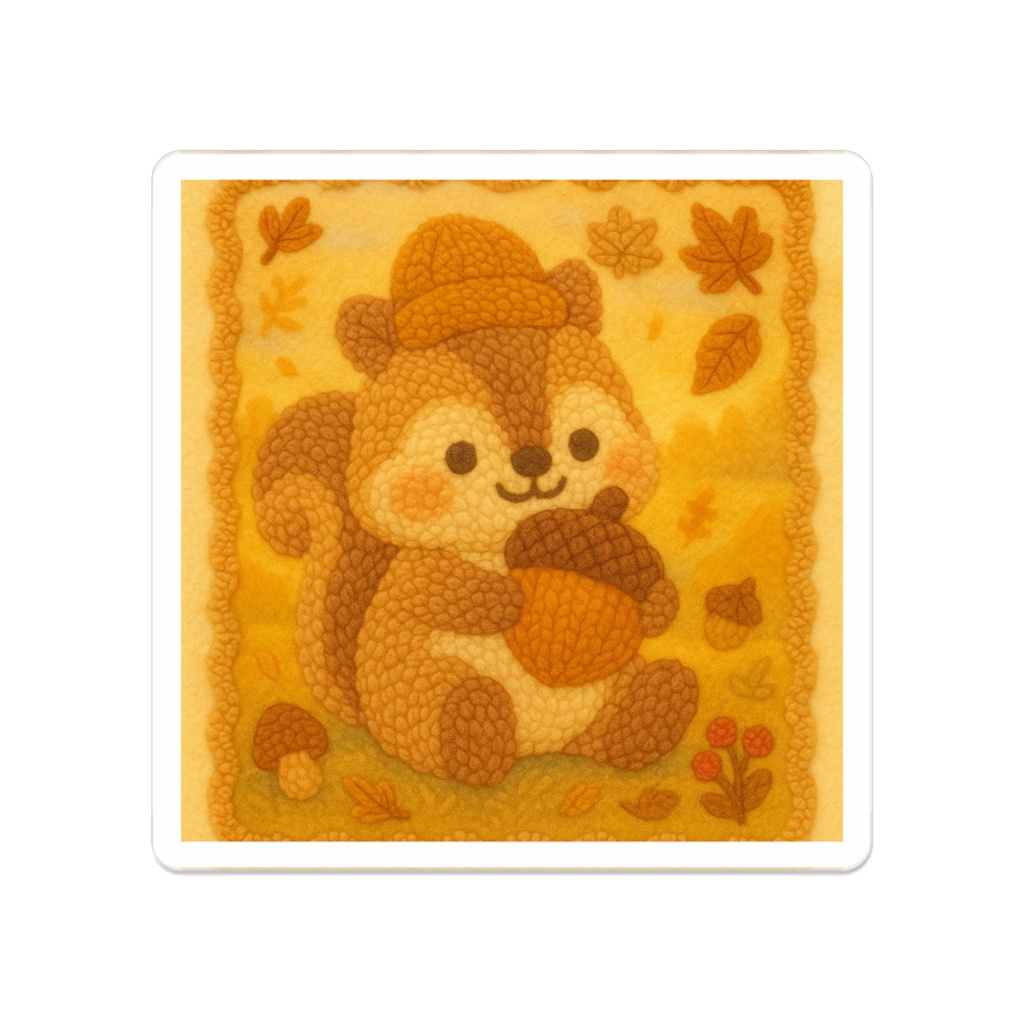 Hello Fall! Harvestリスさん🐿️