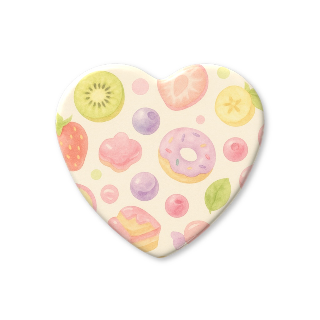 Sweets Drops Pattern🍬 缶バッジ