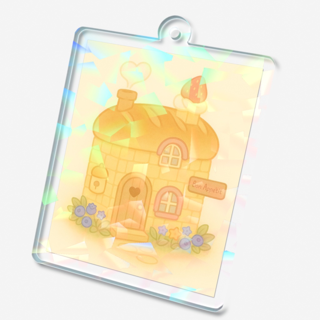 ネコまるがつくったパンの家🥖💛