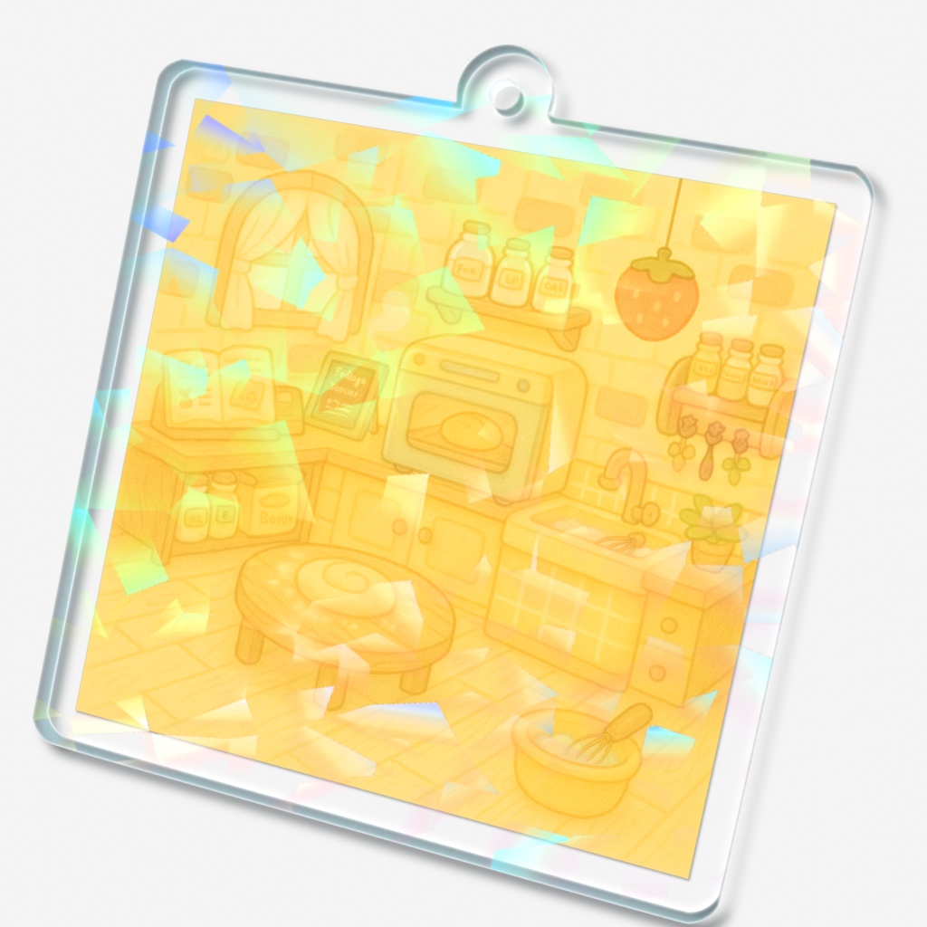 クッキーとドレミの魔法陣アクキー🎶