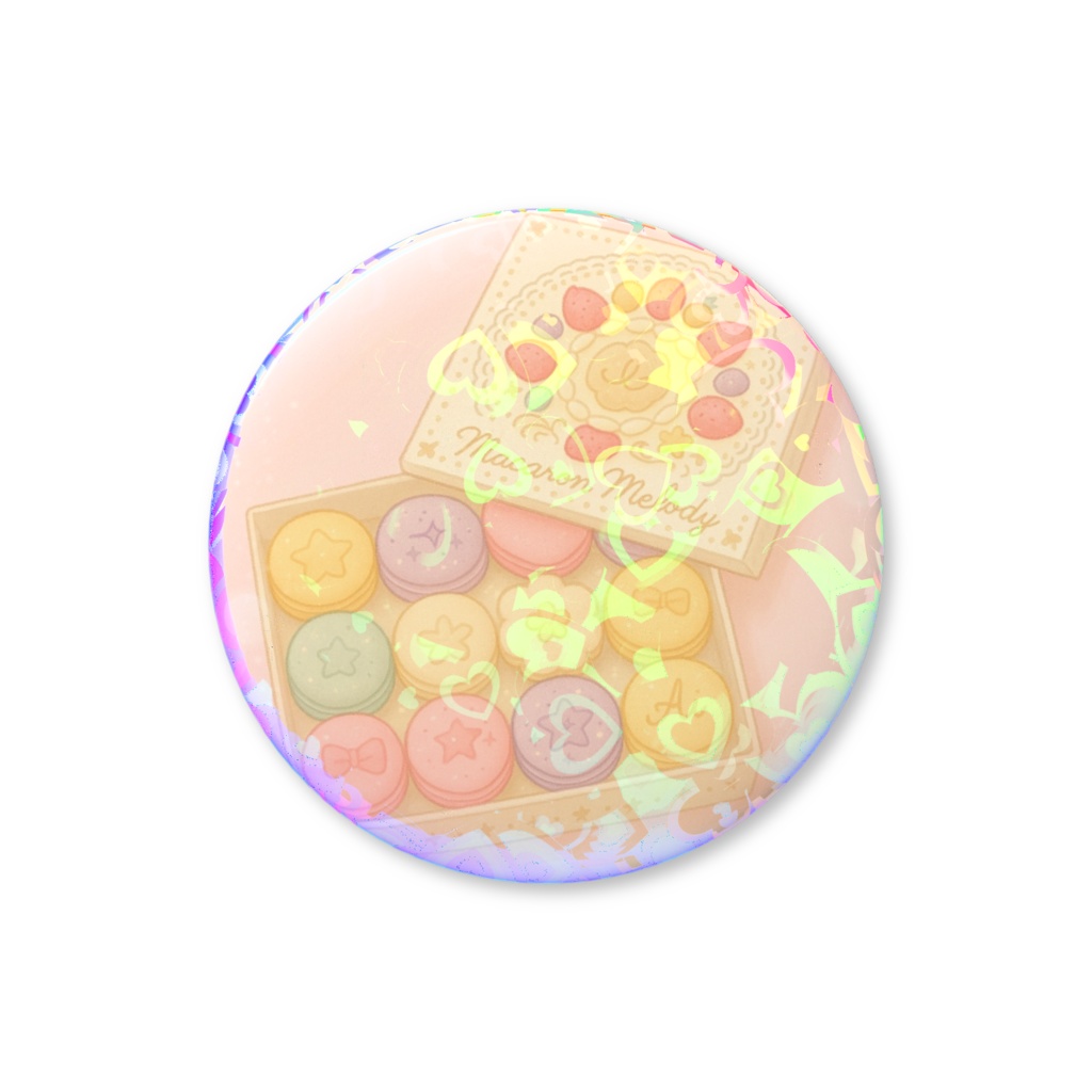 さくさくメロディーパイ🥧缶バッジ
