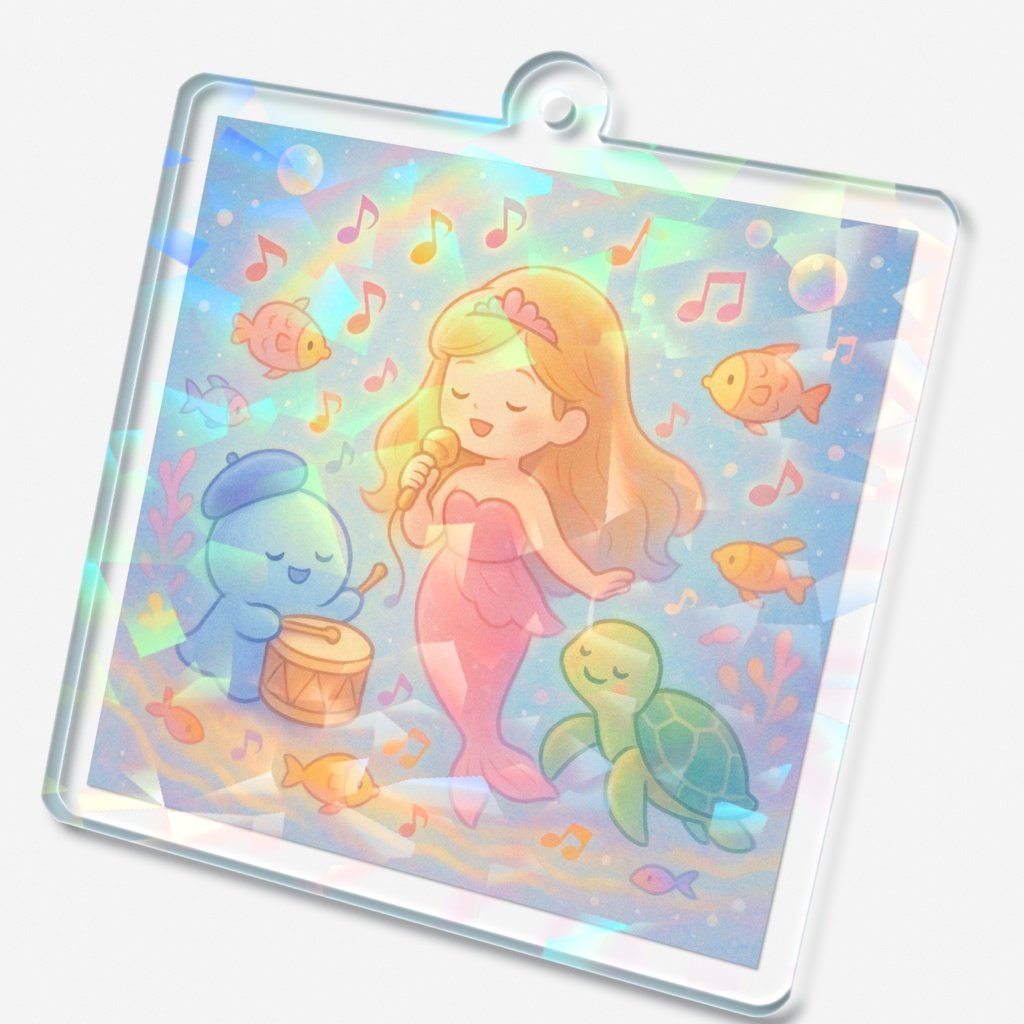 もちもち人魚🧜♀️「海のコンサート」🫧🩷