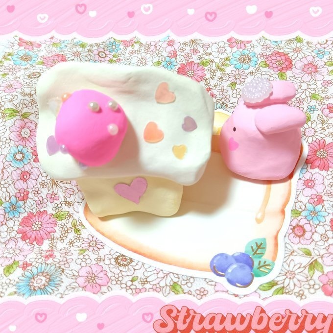 いちごミルクハウス💕うさプリン🍓