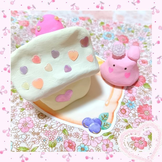 いちごミルクハウス💕うさプリン🍓