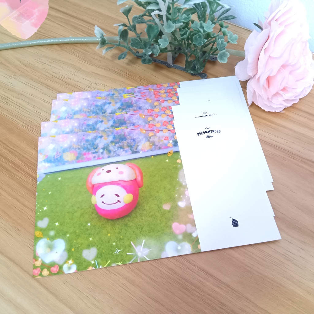 はんなりちきゅうまる🐕️ポストカード５枚セット☆