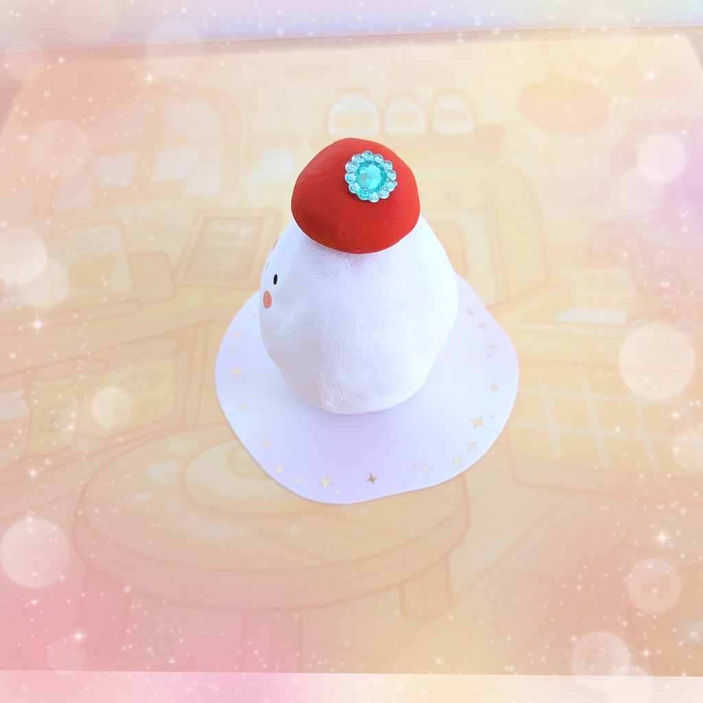 シマエナガ鏡もちもち🤍