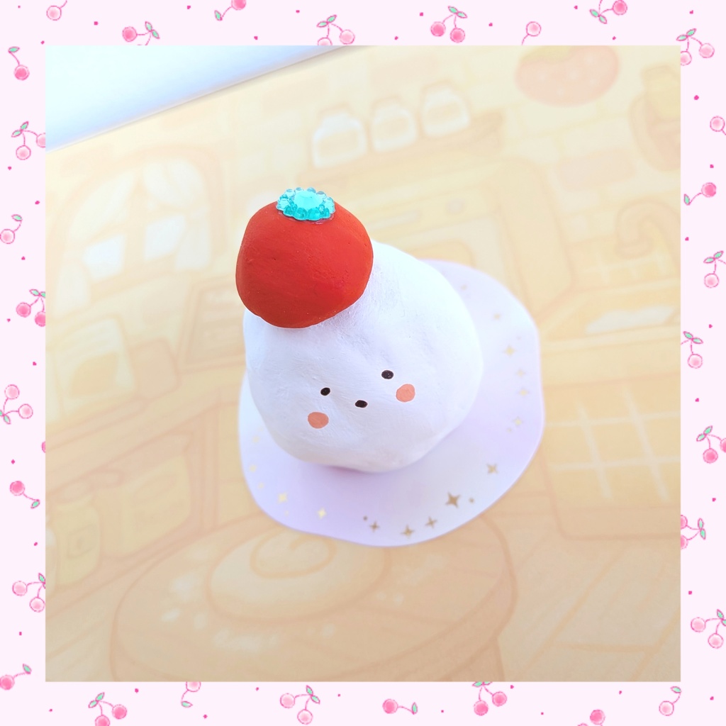 シマエナガ鏡もちもち🤍