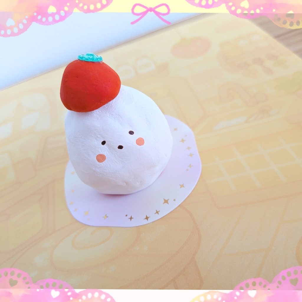 シマエナガ鏡もちもち🤍