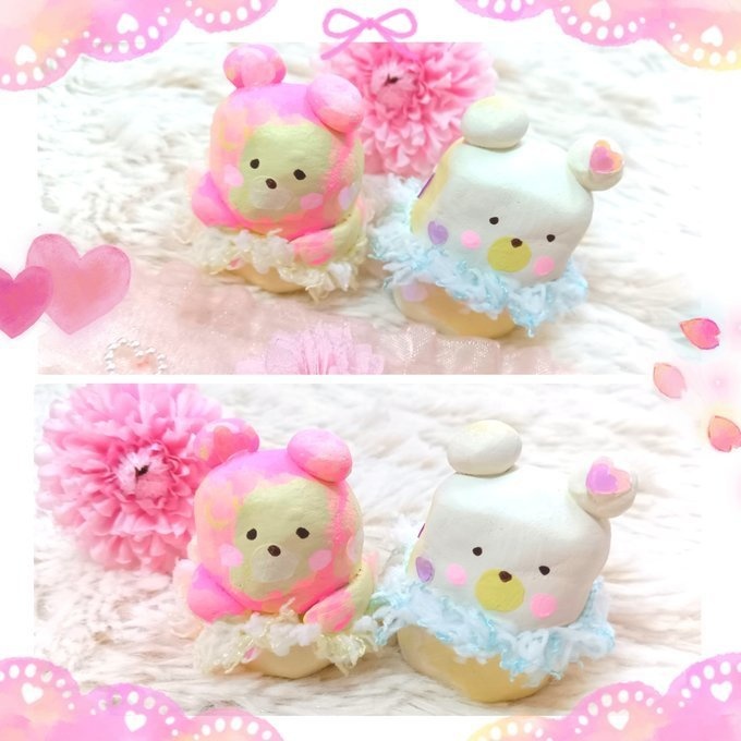 ツイン🤍🩷ベアーズ