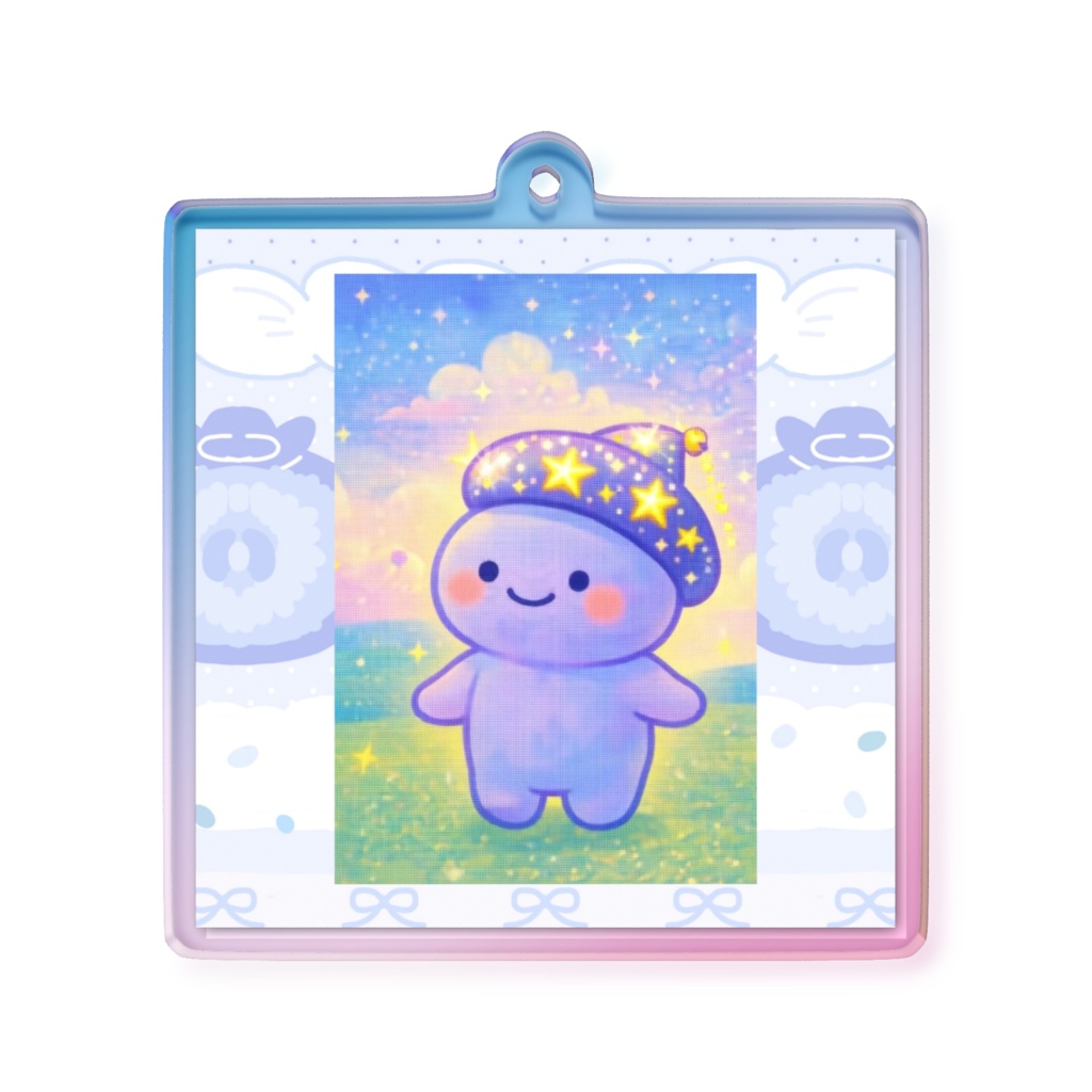 くう's オーロラアクキー🫐