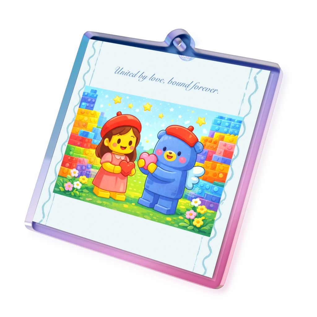 LOVE Forever オーロラアクキー💝