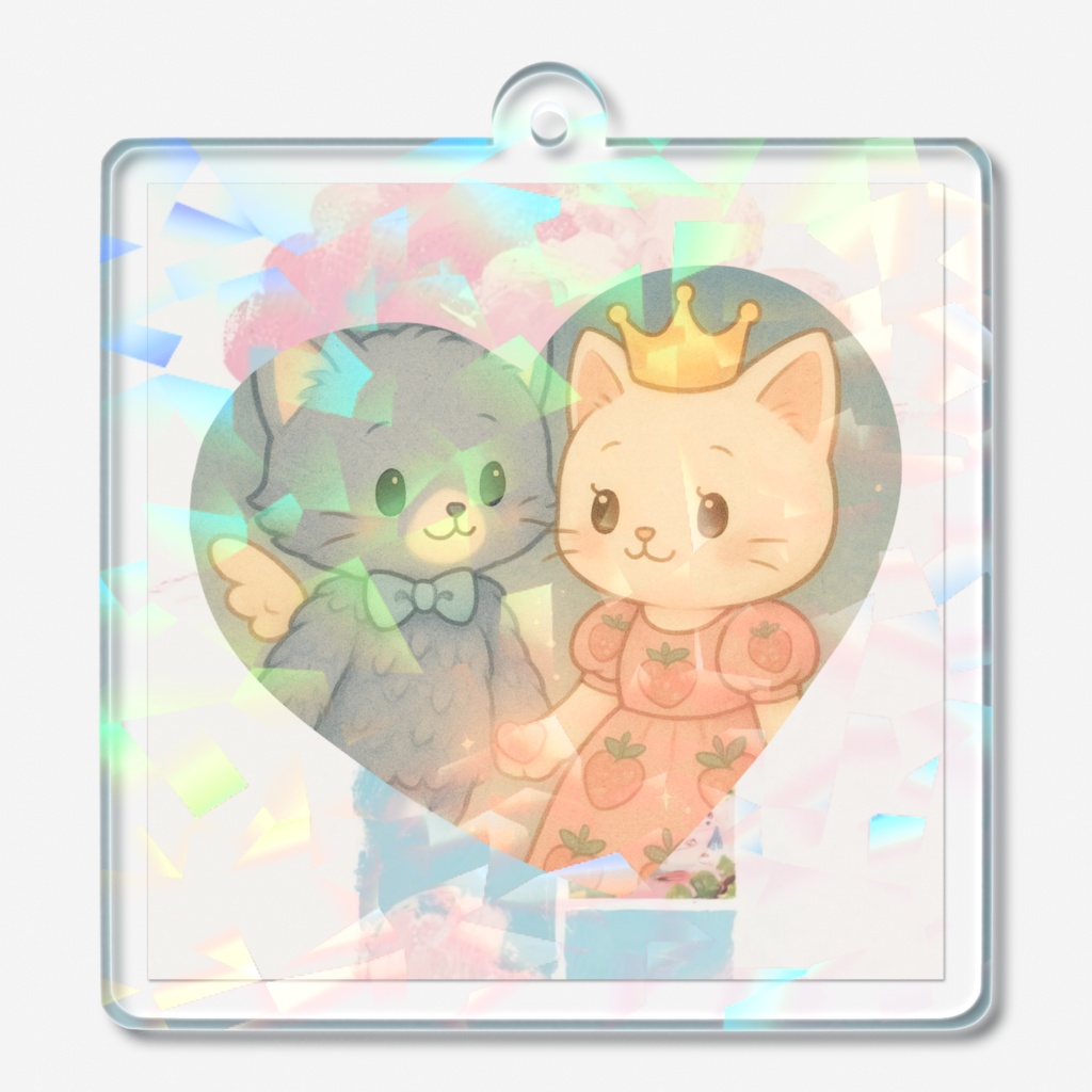 STARRY HEART ねこver.😽ホログラムアクキー