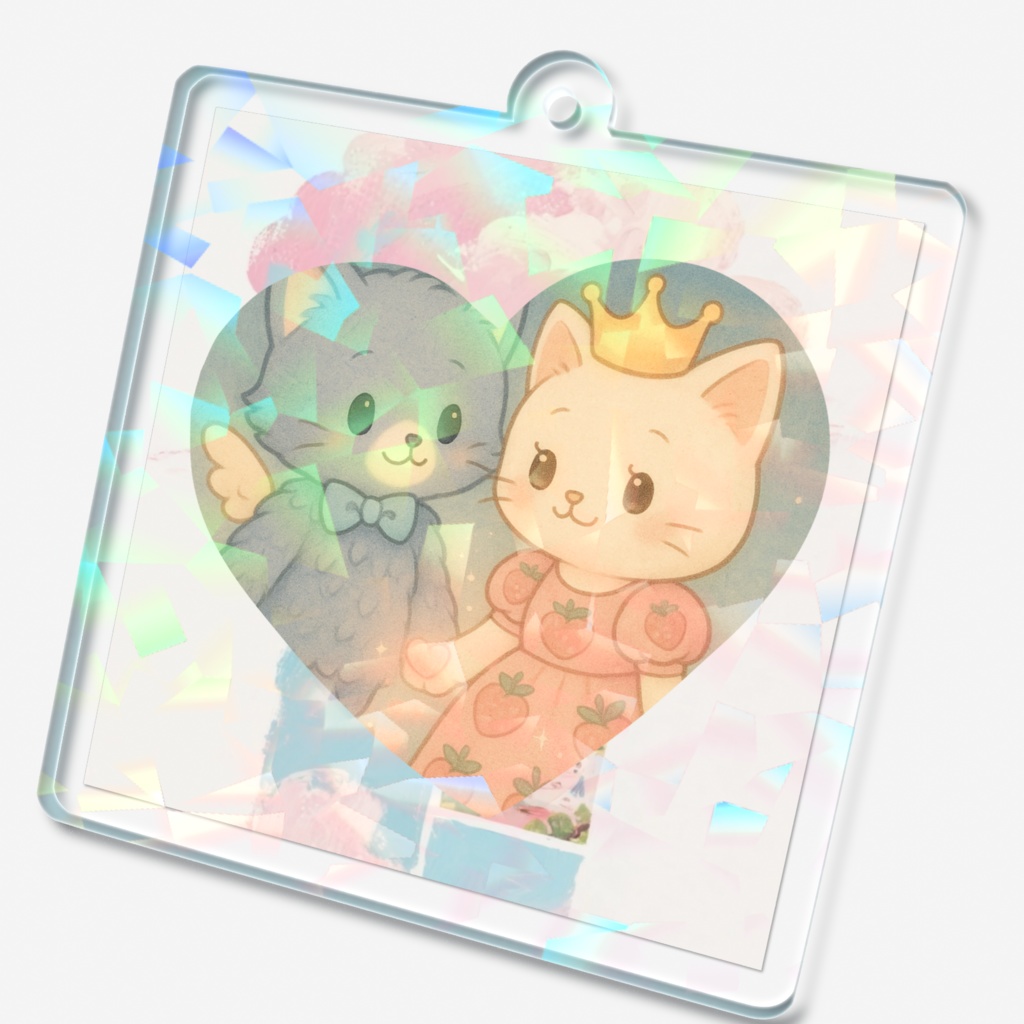 STARRY HEART ねこver.😽ホログラムアクキー