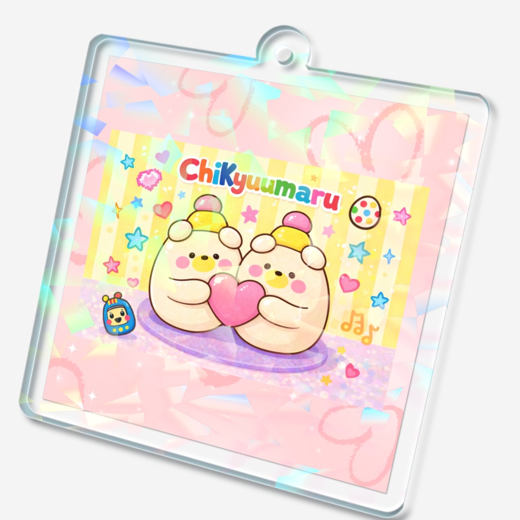 ちきゅうまるGamingver.ホログラムアクキー🥳